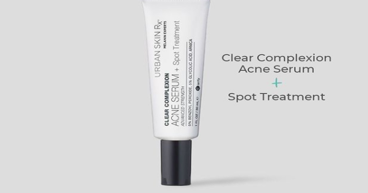 Free Urban Skin RX Clear Complexion Acne Serum + Spot Treatment (For ...