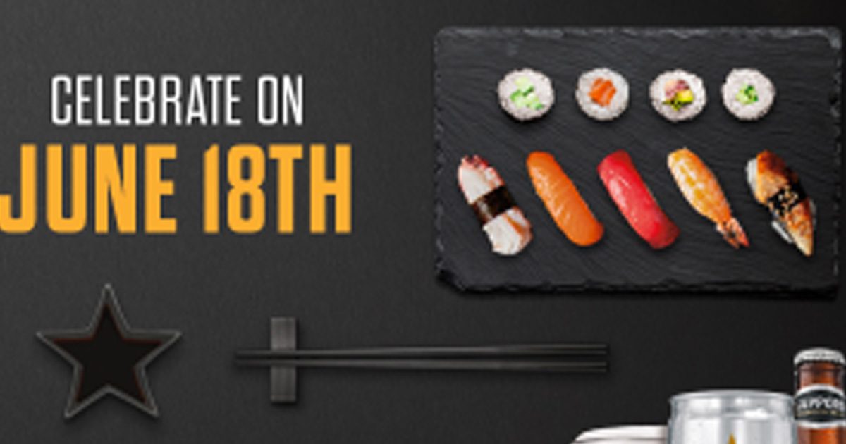 Sapporo International Sushi Day Sweepstakes Julie's Freebies