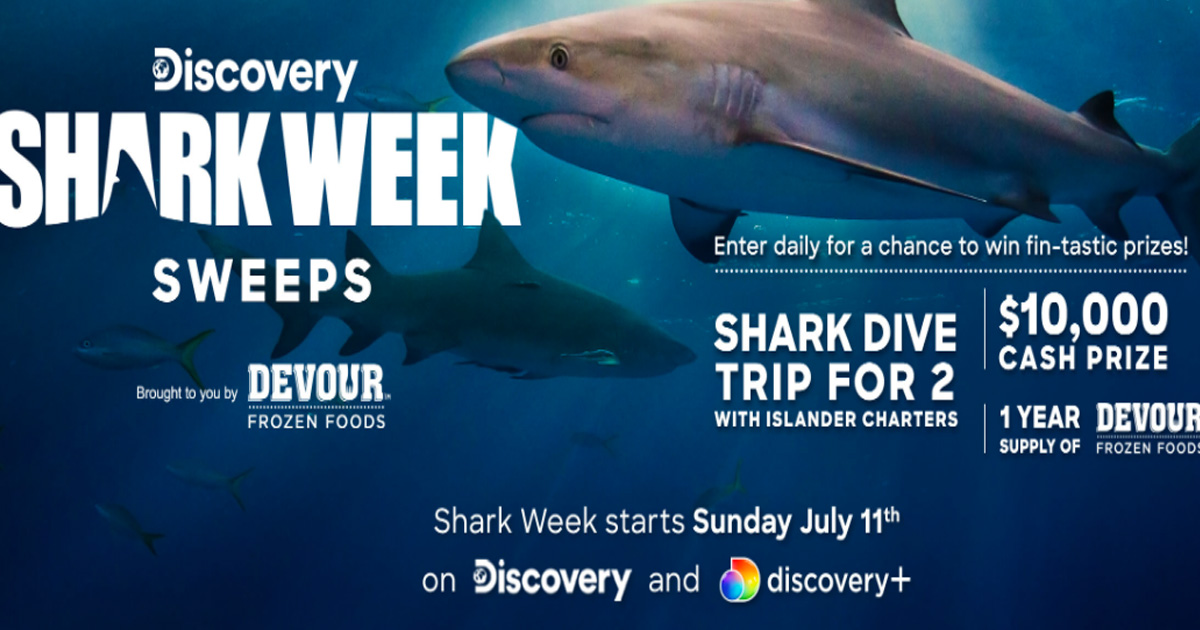 Discovery Shark Week Sweepstakes Julie's Freebies