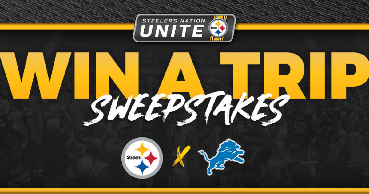 Pittsburgh Steelers Win a Trip Sweepstakes Julie's Freebies