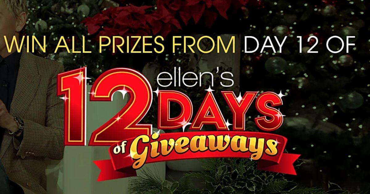 Win Everything from Day 12 of "Ellen’s 12 Days of Giveaways