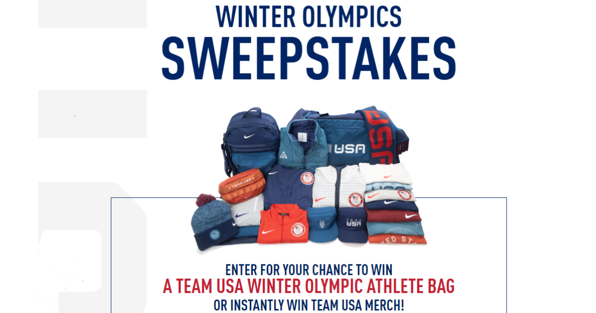 Team USA Winter Olympics Sweepstakes Julie's Freebies