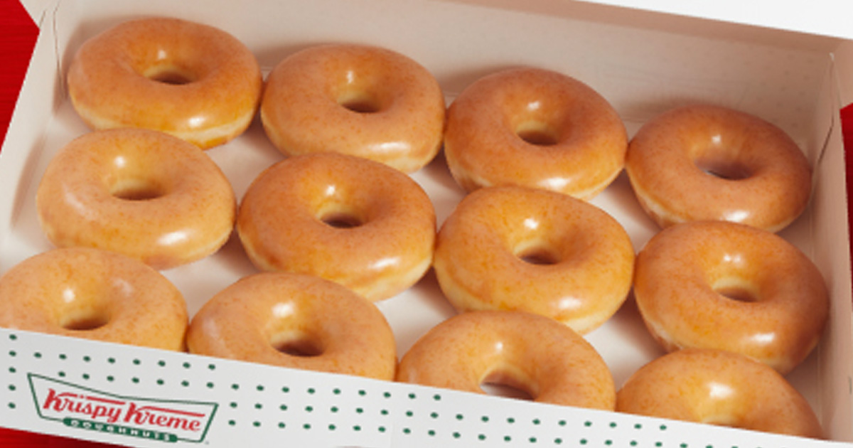 Free Original Glazed Doughnuts At Krispy Kreme - Julie's Freebies