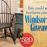 Country Sampler Windsor Chair Giveaway!
