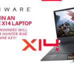 Alienware X14 Laptop & Monster Hunter Rise + Sunbreak Game Sweepstakes