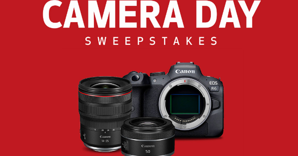 National Camera Day 2022 Sweepstakes Julie's Freebies