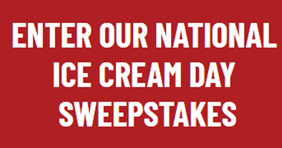 DiGiorno National Ice Cream Day Sweepstakes Julie's Freebies