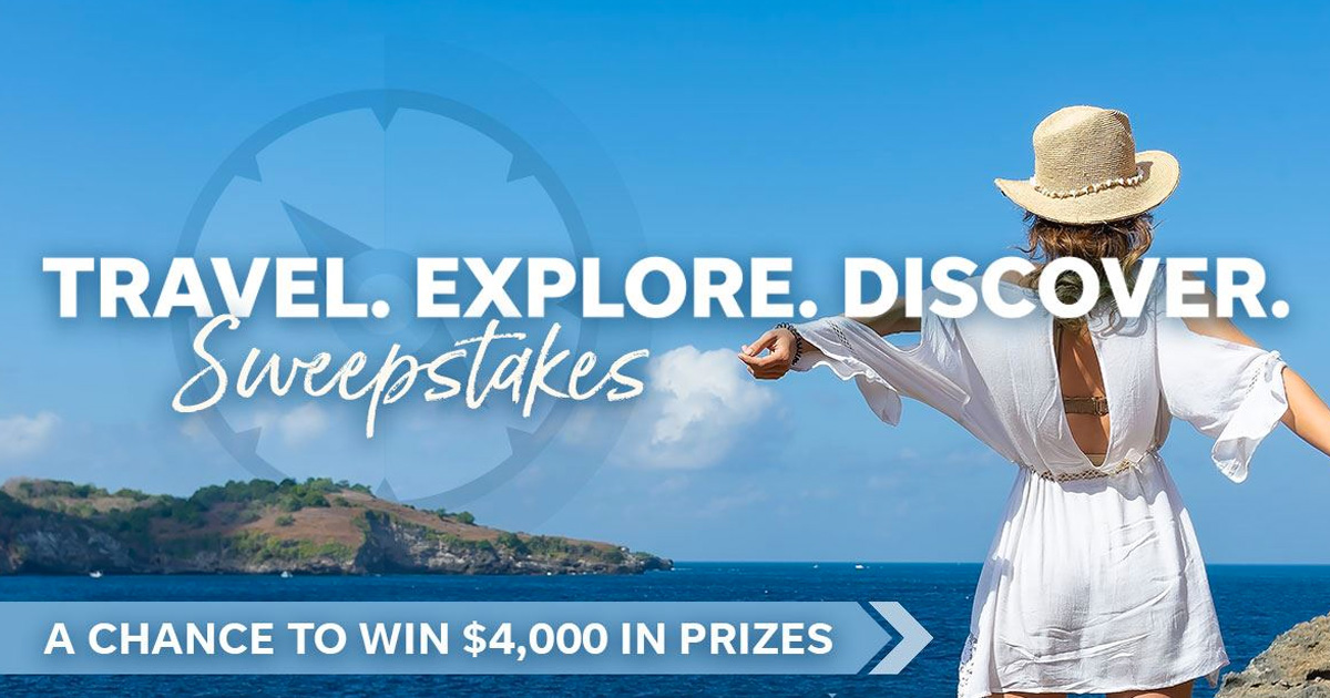 Travel. Explore. Discover Sweepstakes - Julie's Freebies