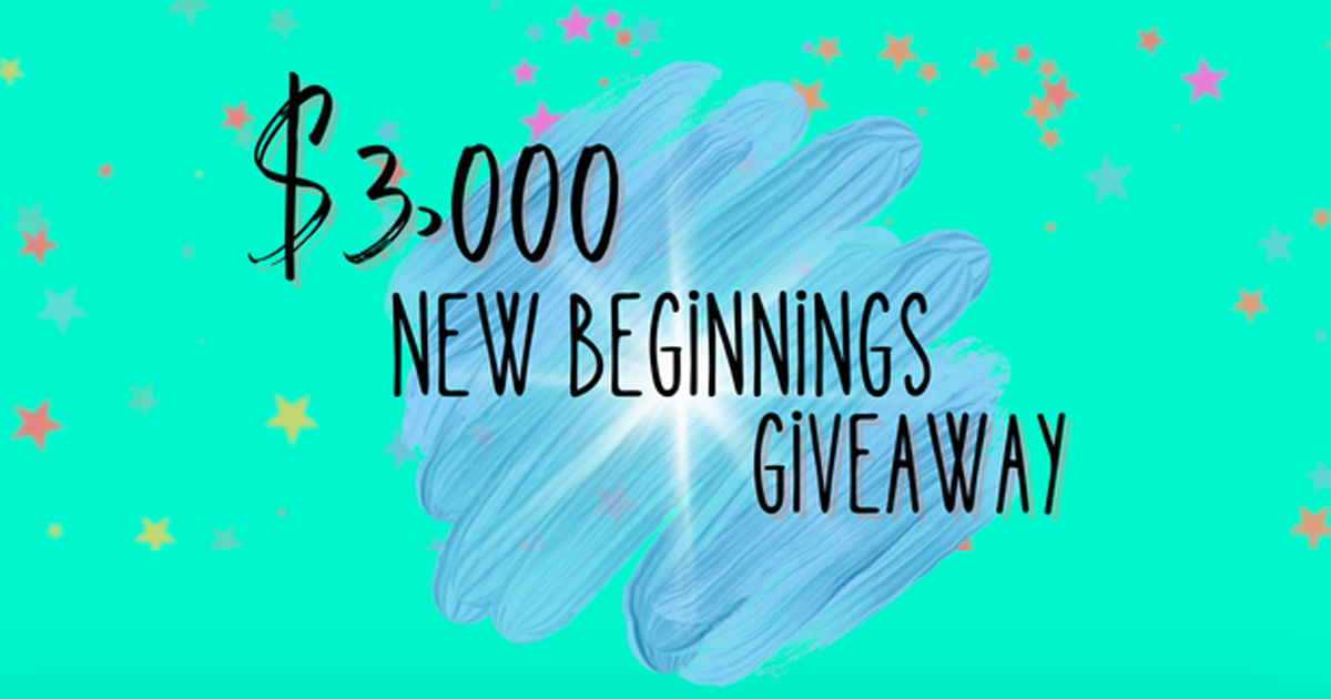 New Beginnings Giveaway Julies Freebies