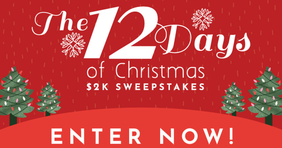 The Shophq’s 12 Days Of Christmas Sweepstakes Julie's Freebies