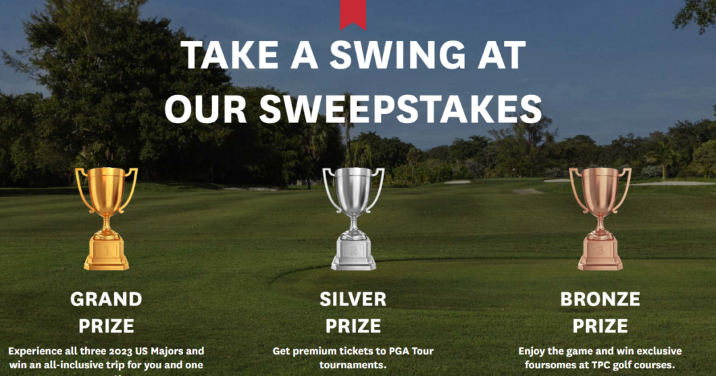 The “Michelob ULTRA Golf Pack Sweepstakes Julie's Freebies