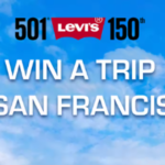 Levi’s 150th 501 SF Flyaway Sweepstakes