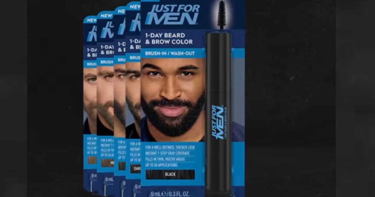 HowTo Use Just For Men® 1-Day Beard & Brow Color 
