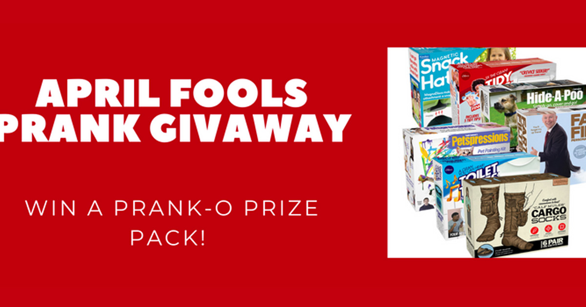 Ultimate Prank Prize Pack Giveaway Julies Freebies