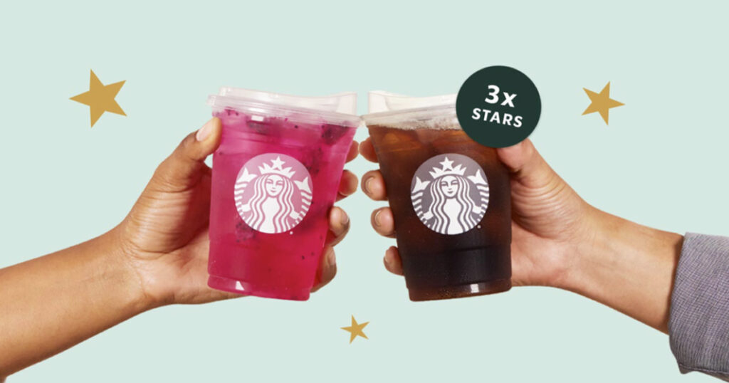 May 2nd is Triple Star Day at Starbucks! Julie's Freebies